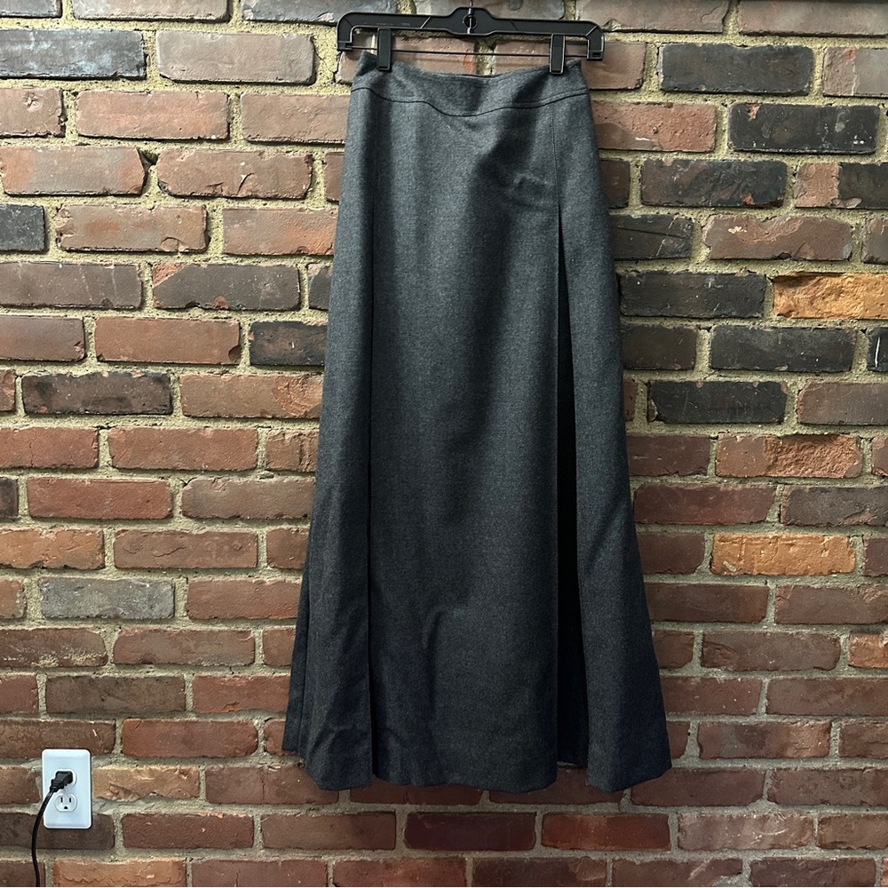 VTG Gordon Of Philadelphia | Box Pleated Skirt Sz 6 (24 X 39)